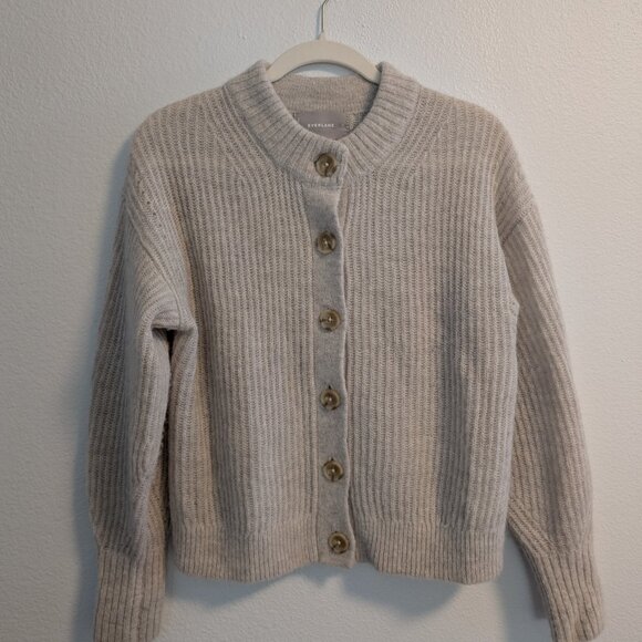 Everlane alpaca cardigan, size medium - Picture 2 of 5